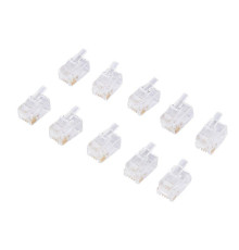 Коннектор ectoControl 4P4C RJ11 10 шт. ec01062