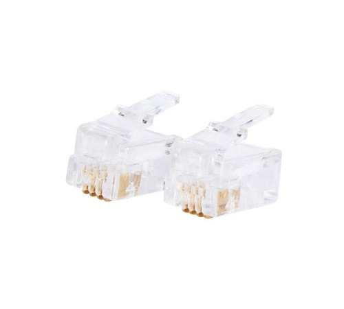 Коннектор ectoControl 4P4C RJ11 10 шт. ec01062