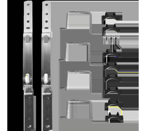 Кронштейн для коллектора ROMMER 1 шт. RSP-1001-000007