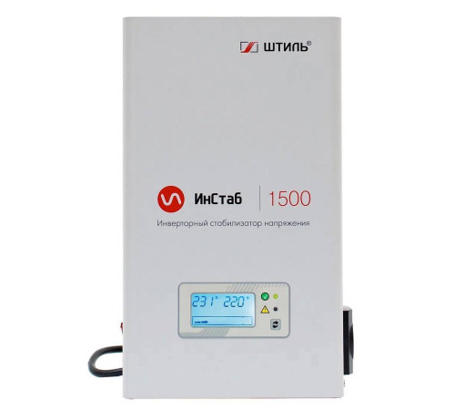 Стабилизатор напряжения Штиль ИнСтаб IS1500 инверторный 1500 ВА 1125 Вт IS1500