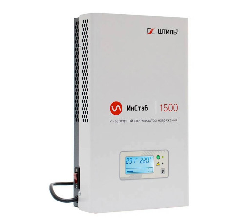 Стабилизатор напряжения Штиль ИнСтаб IS1500 инверторный 1500 ВА 1125 Вт IS1500