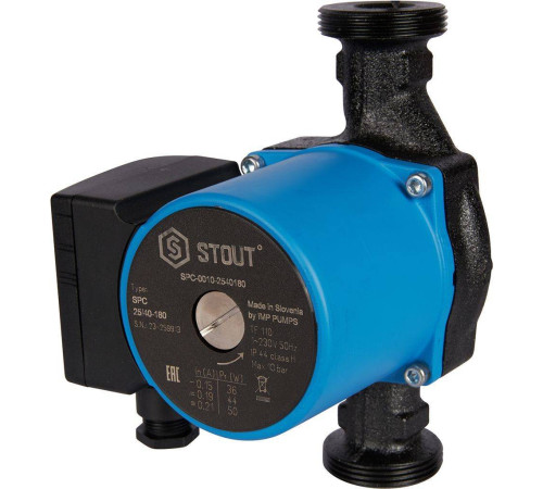 Насос циркуляционный STOUT 25/40-180 SPC-0010-2540180