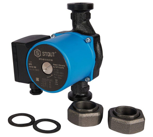 Насос циркуляционный STOUT 25/40-180 SPC-0010-2540180
