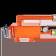 Гидравлическая стрелка ROMMER RDG-1015 с накидными гайками 1 1/2 3 м3/ч RDG-1015-004003
