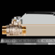 Кран шаровой полнопроходной STOUT НР/НР ручка рычаг 1/2 SVB-0005-200015
