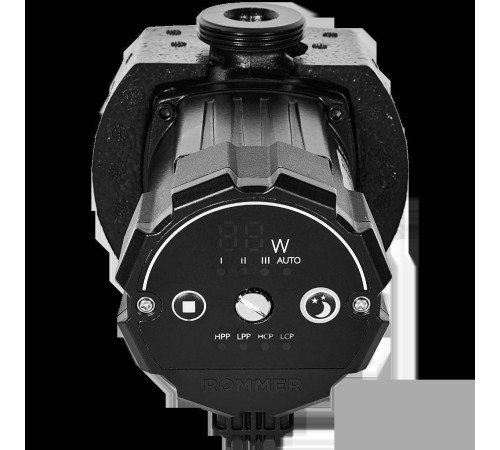 Насос циркуляционный частотный ROMMER PROFI EVO 25/40-130 с гайками и теплоизоляцией RCP-0030-2540130