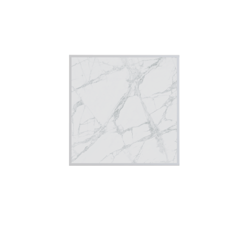 Отопительная панель STOUT WHITE STONE SCT 60х60 см белый гранит / белый корпус SCT-00WW-006060