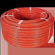Труба из сшитого полиэтилена STOUT PEX-a 20x2.8 мм в красной теплоизоляции бухта 100 м SPI-0003-002028