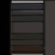 Полотенцесушитель электрический STOUT PIANO quadro 80х50 см черный матовый SHQ-P2QR-008050