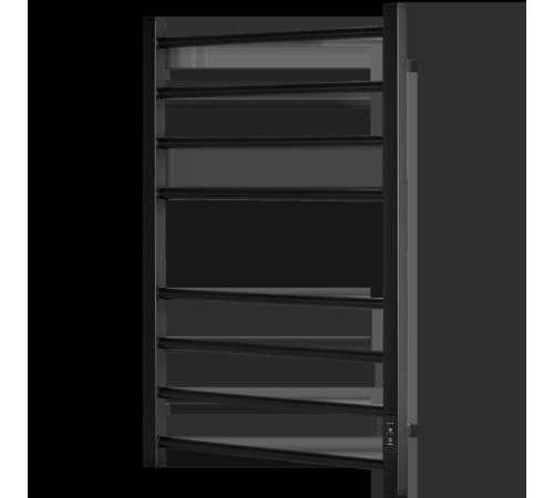 Полотенцесушитель электрический STOUT PIANO quadro 80х50 см черный матовый SHQ-P2QR-008050