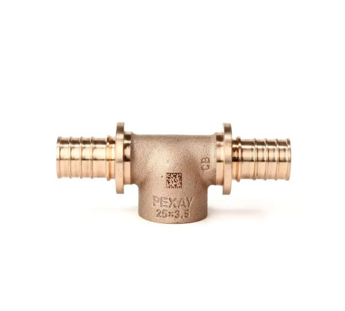 Тройник REHAU Rautitan RX+ с внутренней резьбой 25-Rp 3/4-25 14562963001