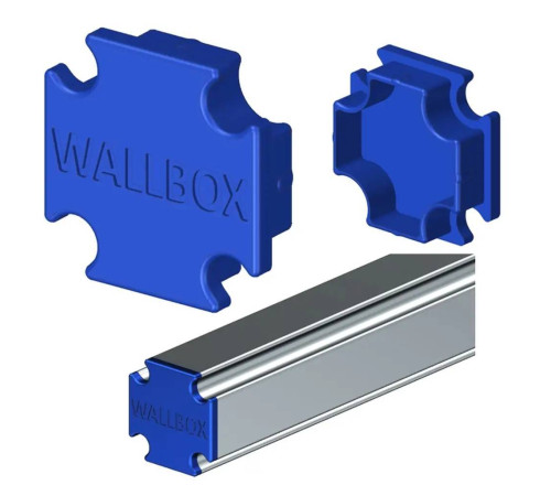 Заглушка профиля WALLBOX торцевая WB 98128