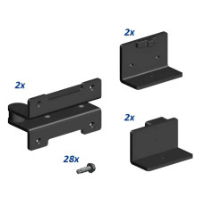 Комплект стальных петель для профиля WALLBOX WB 90200