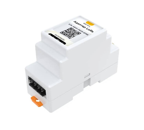 Адаптер для датчиков ectoControl LoRa DIN RS485 Modbus ec01096