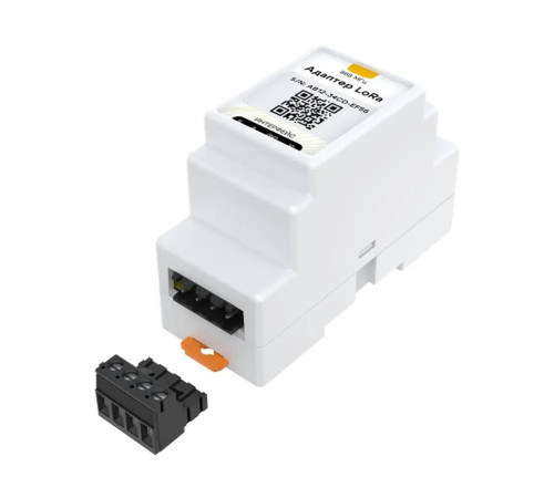 Адаптер для датчиков ectoControl LoRa DIN RS485 Modbus ec01096