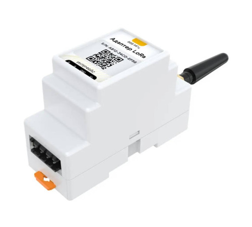 Адаптер для датчиков ectoControl LoRa DIN RS485 Modbus ec01096
