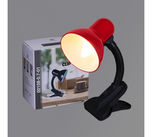 Настольная лампа офисная 00108-0.7-01 RD