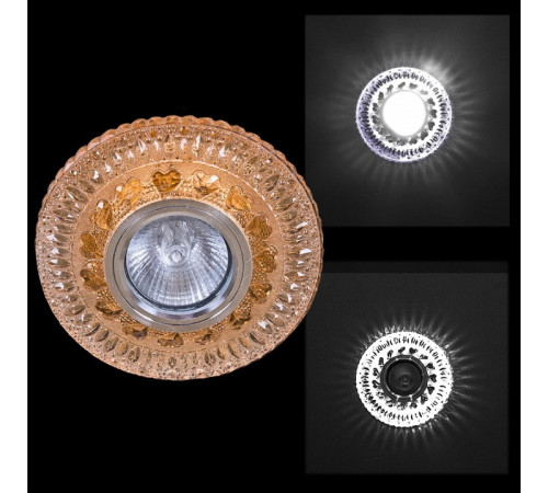 Встраиваемый светильник 00499-9.0-001CNB MR16+LED3W TEA