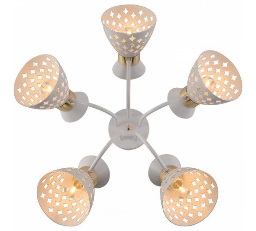 Потолочная люстра Reluce 01579-1 01579-3.3-05 WH+FGD