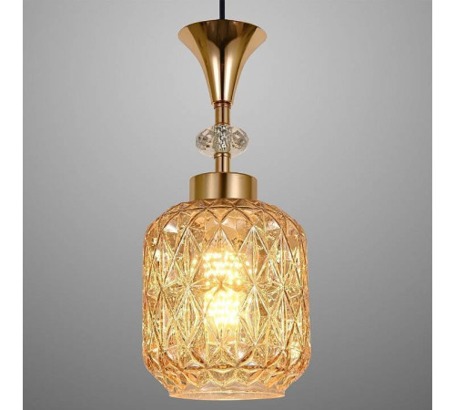 Подвесной светильник Reluce 02003-1 02003-0.9-05L AMBER