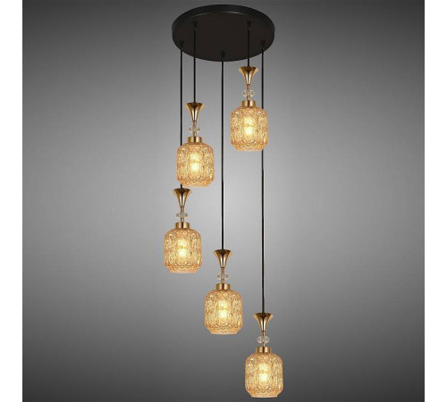 Подвесной светильник Reluce 02003-1 02003-0.9-05 AMBER