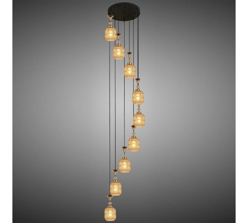 Подвесной светильник Reluce 02003-1 02003-0.9-09 AMBER