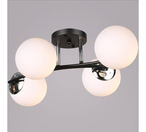 Потолочная люстра 02318-0.3-04 BK+CH