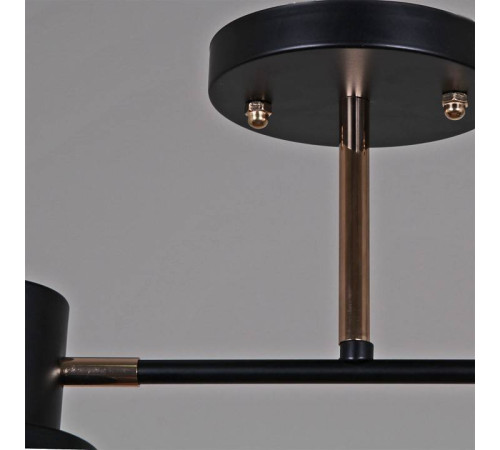 Светильник на штанге Reluce 06074 06074-3.3-02 BK+FG