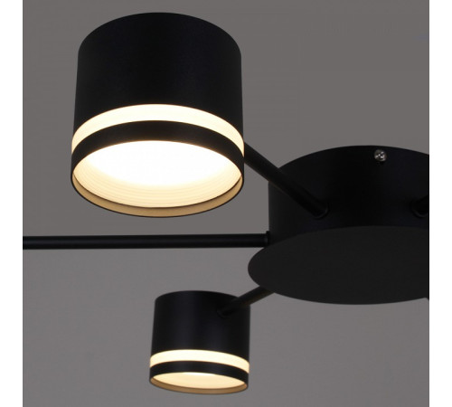 Потолочная люстра 06730-0.3-08 GX53 BK