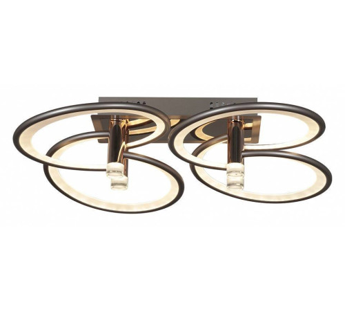 Потолочная люстра 09253-0.3-4S Champaign silver