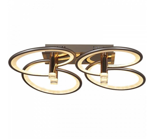 Потолочная люстра 09253-0.3-4S Champaign silver