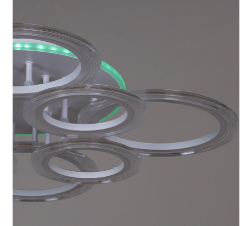 Потолочная люстра 09812 09812-3.3-4+4A WH (RGB)