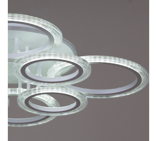 Потолочная люстра 09812 09812-3.3-4+4A WH (RGB)