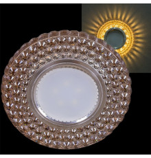 Встраиваемый светильник 16602-9.0-001CN MR16+LED3W (2