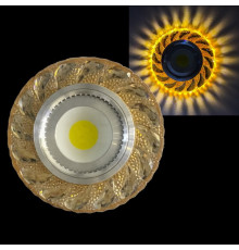 Встраиваемый светильник  42203-9.0-001PL MR16+LED3W TEA