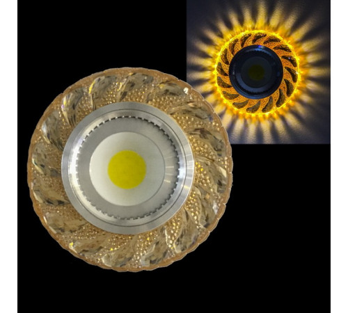 Встраиваемый светильник 42203-9.0-001PL MR16+LED3W TEA