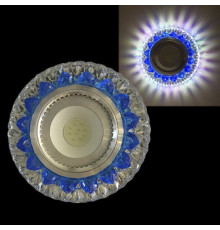 Встраиваемый светильник  42205-9.0-001PL MR16+LED3W CL/LBL+MIX