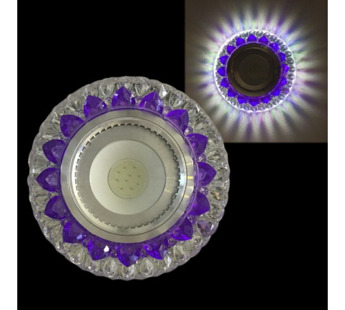 Встраиваемый светильник 42205-9.0-001PL MR16+LED3W CL/PP+MIX