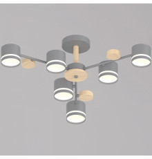 Люстра на штанге 68730 68730-0.3-06 GX53 GREY+WOOD