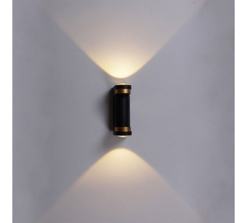 Накладной светильник 86814-9.2-002TL COB2*3W BK+GD