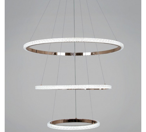 Подвесная люстра 87090-0.4-03 BK+FG