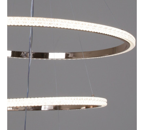 Подвесная люстра 87090-0.4-03 BK+FG