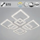 Потолочная люстра 88120 88120-0.3-4+4C WH