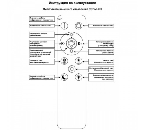 Люстра на штанге 89560-0.3-03A WH