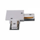 Соединитель угловой L-образный для треков встраиваемых Reluce RL 06044 corner connector WT