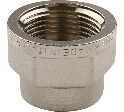 Муфта резьбовая TIEMME никелированная ВВ 3/4х1/2 1500193