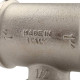 Тройник резьбовой Tiemme ВВ никелированный 1x1/2x1 1500180
