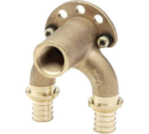 Угольник настенный проточный REHAU RAUTITAN RX+ 16/16-Rp 1/2 длинный 14562701001