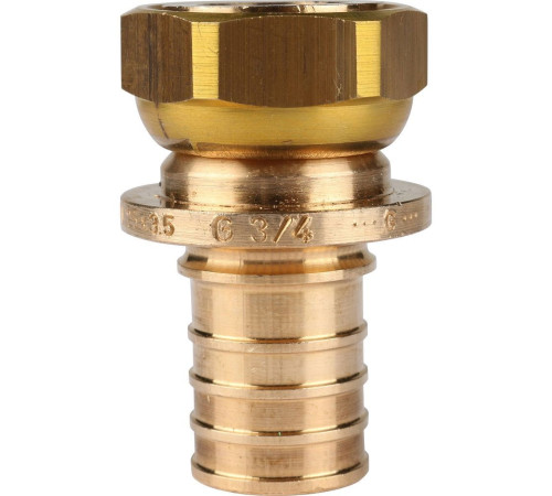 Переходник REHAU RAUTITAN RX+ с накидной гайкой 25-G 3/4 14563391001