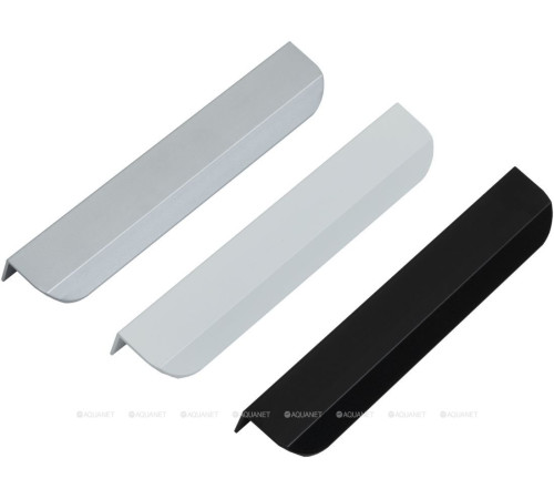 Ручка для мебели Aquanet Ирис new черная 128 мм 00312341